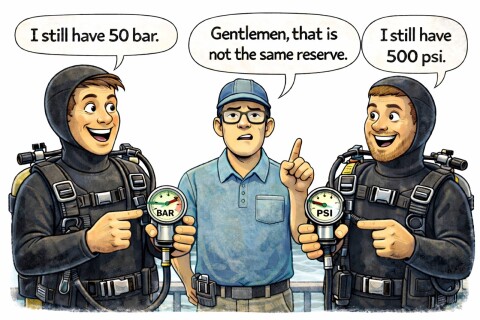 Cartoon 50 bar 500 psi