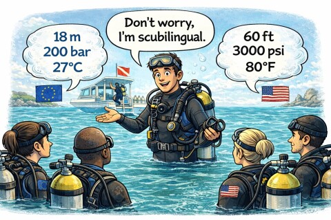 Cartoon Scubilingual