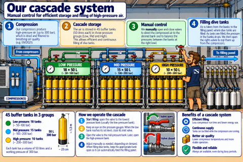 sistema cascada