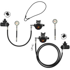 Diverite sidemount automatenset
