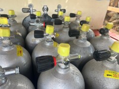 Tanks met verrijkte lucht Nitrox