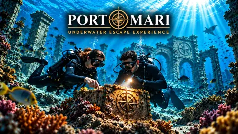 Een onderwater Escape Experience op Porto Mari