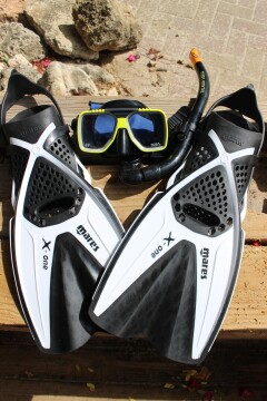 Mares/TUSA snorkel set met vinnen